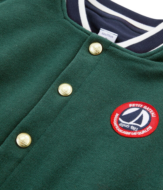 Boys' Baseball Jacket SOUSBOIS green