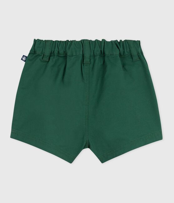 Baby shorts in plain cotton serge WILLOW