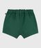 Baby shorts in plain cotton serge WILLOW
