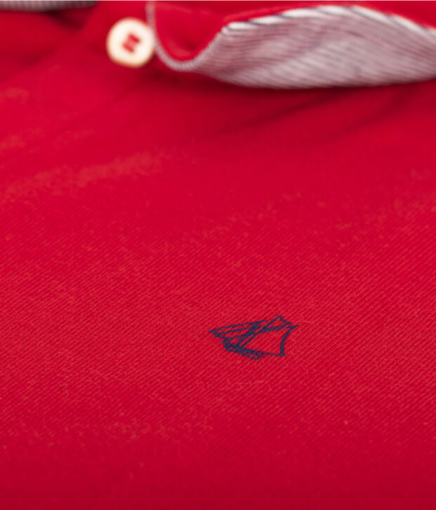 Boys' Polo Shirt red