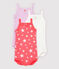 Baby Girls' Strappy Bodysuits - 3-Pack variante 1