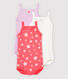 Baby Girls' Strappy Bodysuits - 3-Pack