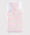Red Heart Poplin Bed Linen MARSHMALLOW white/TERKUIT red