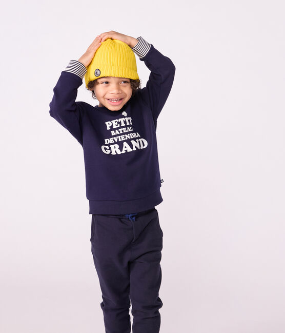 Children's printed cotton sweatshirt SOIR