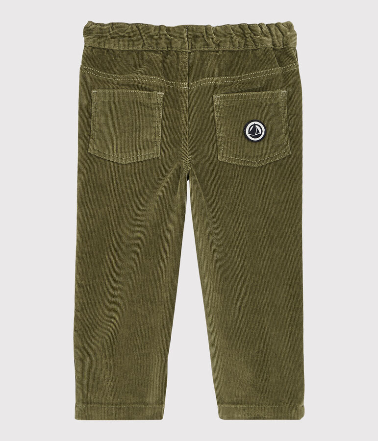 Babies' Velour Trousers green