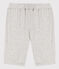 Boys' Cotton Bermuda Shorts BELUGA CHINE grey