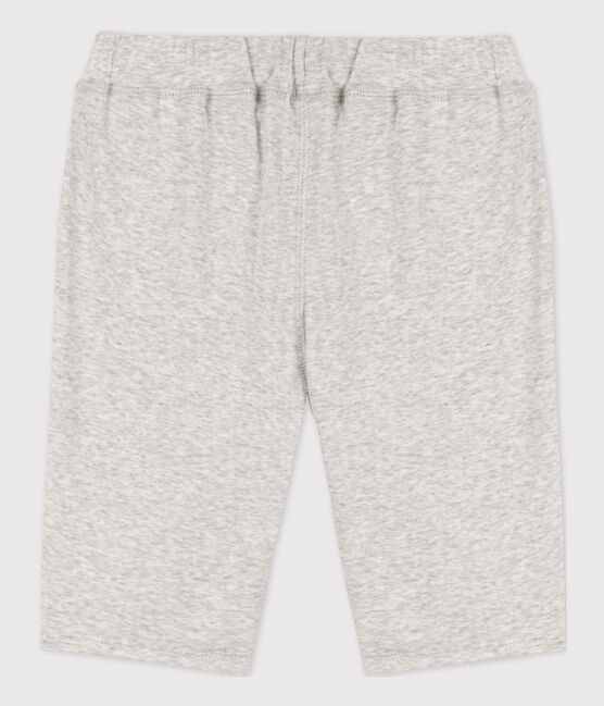 Boys' Cotton Bermuda Shorts BELUGA CHINE grey