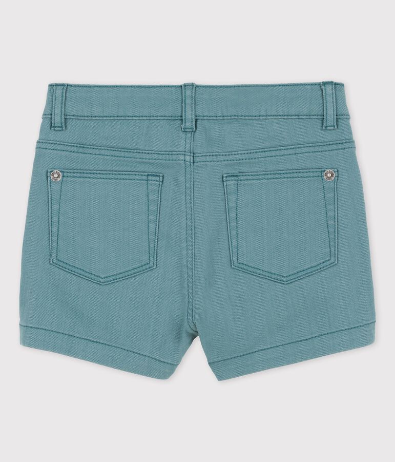 Girls' Denim Shorts green