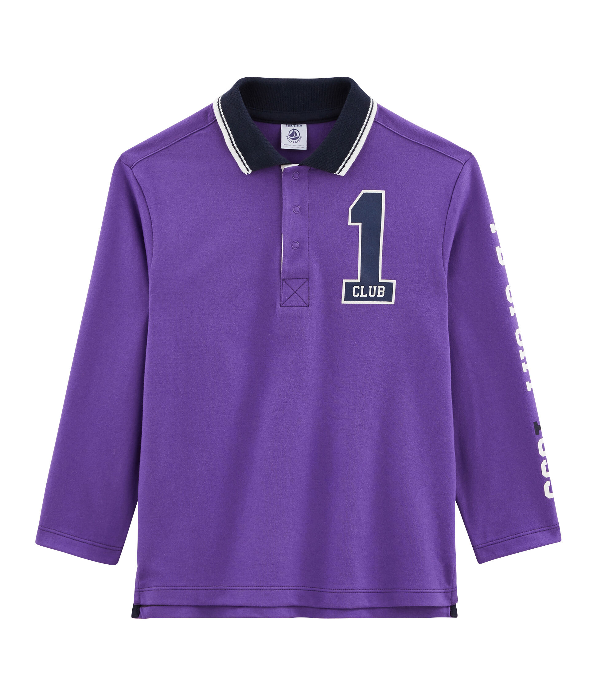 boys purple polo