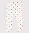 Babies' Cotton Floral Print Leggings MARSHMALLOW white/MULTICO white