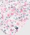 Children's short-sleeved printed cotton dress MARSHMALLOW white/MULTICO white