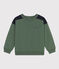 Boys' fleece sweatshirt CROCO green