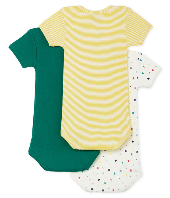 Baby Boys' Short-Sleeved Bodysuit - 3-Piece Set variante 1