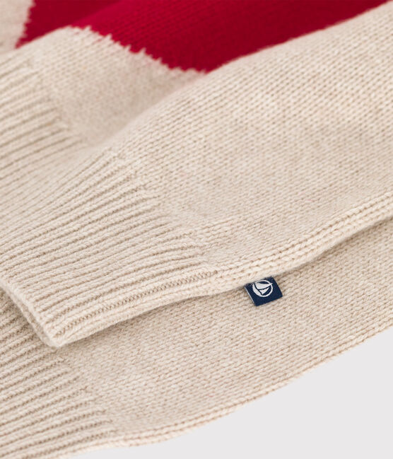 Girls' wool and cotton jumper AVALANCHE /CORRIDA