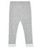 Baby boy's trousers SUBWAY grey/MARSHMALLOW white