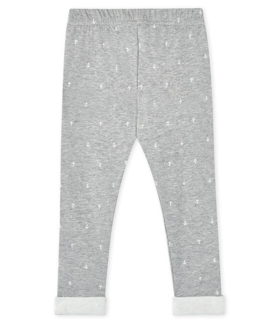 Baby boy's trousers SUBWAY grey/MARSHMALLOW white