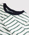 Women's Iconic Round Neck T-Shirt MARSHMALLOW white/VALLEE green