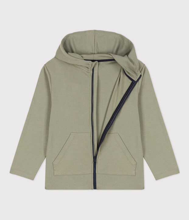 Boys' Zip-Up Hoodie green