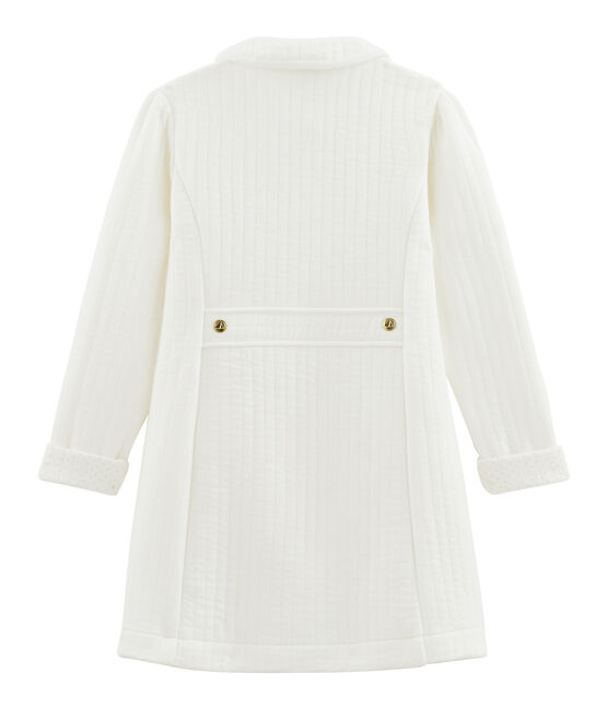 Girls' coat MARSHMALLOW white