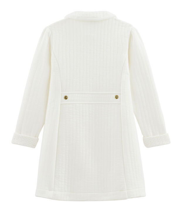 Girls' coat white