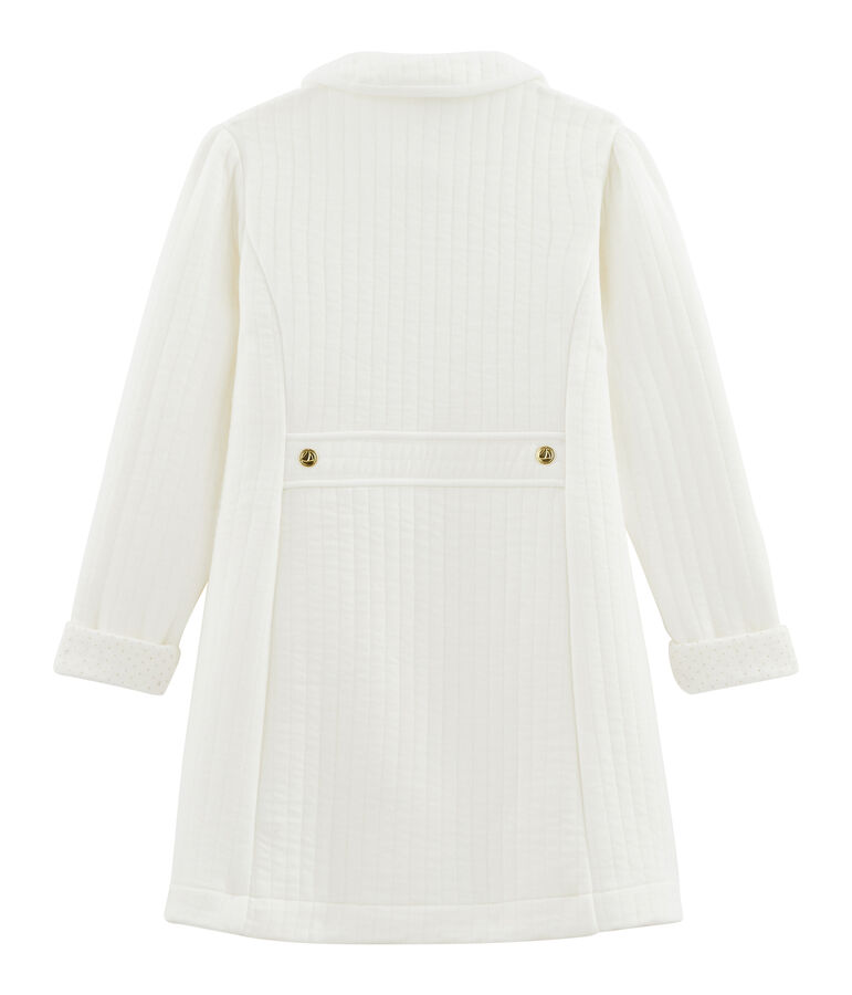 Girls' coat MARSHMALLOW white