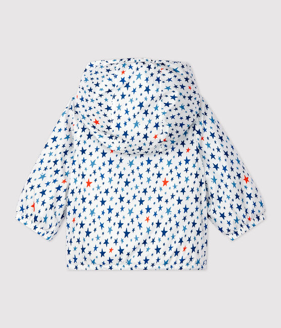 Babies' Warm Windcheater MARSHMALLOW white/MULTICO white