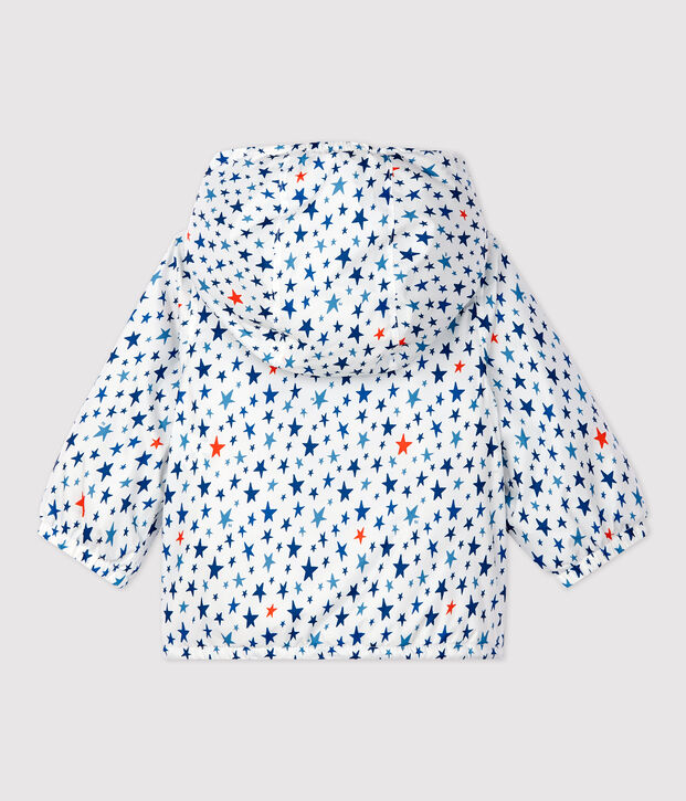 Babies' Warm Windcheater white/multicolor