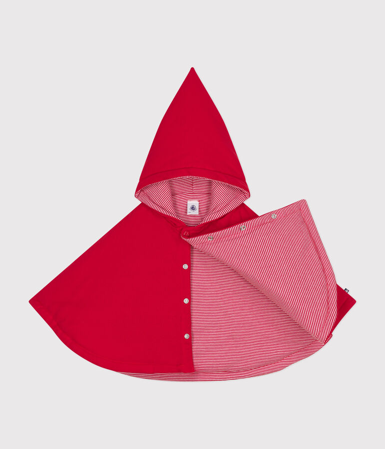 Babies' Cotton Cape red
