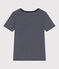 Women's Iconic striped cotton T-Shirt SMOKING blue/MARSHMALLOW white