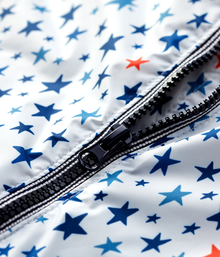 Babies' Warm Windcheater white/multicolor