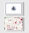 Newborn babies' cotton body, comforter and socks set variante 1