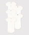 Babies' Rabbit Pattern Short-Sleeved Bodysuit - 5-Pack variante 1