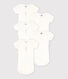 Babies' Rabbit Pattern Short-Sleeved Bodysuit - 5-Pack