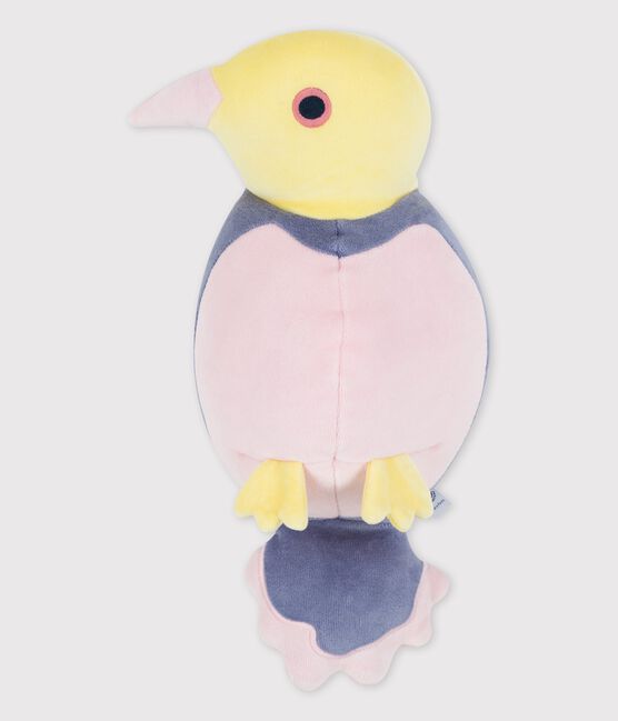 Bird Cuddly Toy CHARME pink/MULTICO white