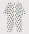 Babies' Footless Sleepsuit MARSHMALLOW white/DUCKY