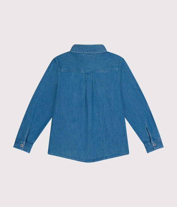 Boys' Light Denim Shirt blue