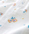 Baby Girls' Easy-Care Floral Print Jumpsuit MARSHMALLOW white/MULTICO white