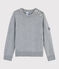 Unisex Children's Wool/Cotton Jumper SUBWAY CHINE grey