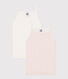 Children's floral cotton tank tops - 2-Pack