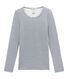 women's long sleeved cotton and wool t•shirt