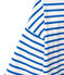 Women's nautical striped dress MARSHMALLOW white/PERSE blue