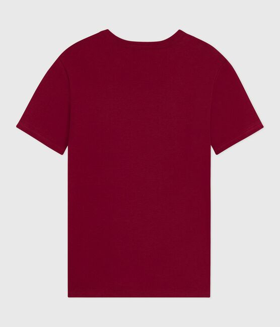 Women's Iconic short-sleeved cotton T-shirt AMARANTE