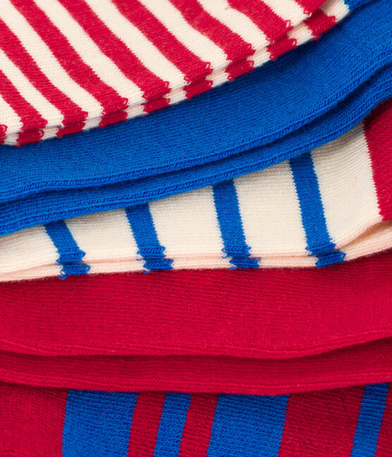 Children's Cotton Jersey Striped Socks - 5-Pack variante 1