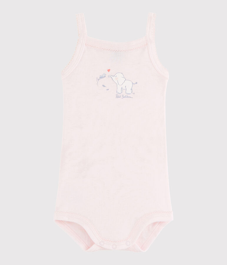Baby Girls' Strappy Bodysuit Vienne pink