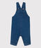 Babies' Long Denim Dungarees BLEU DELAVE blue