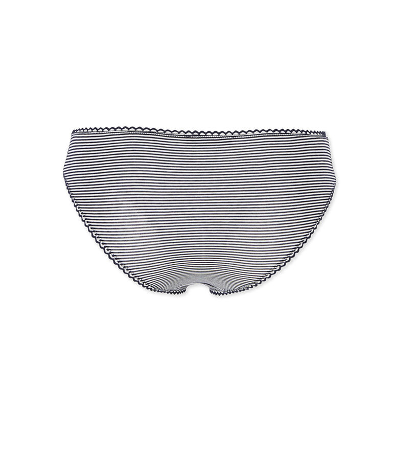 women' second skin lycra pants blue/white