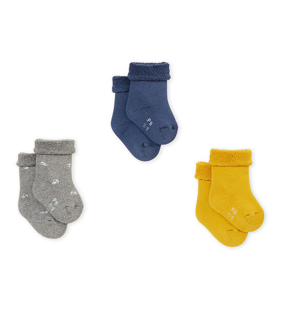 Set of 3 pairs of unisex baby's socks variante 1