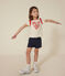 Girl's Cotton Shorts SMOKING blue