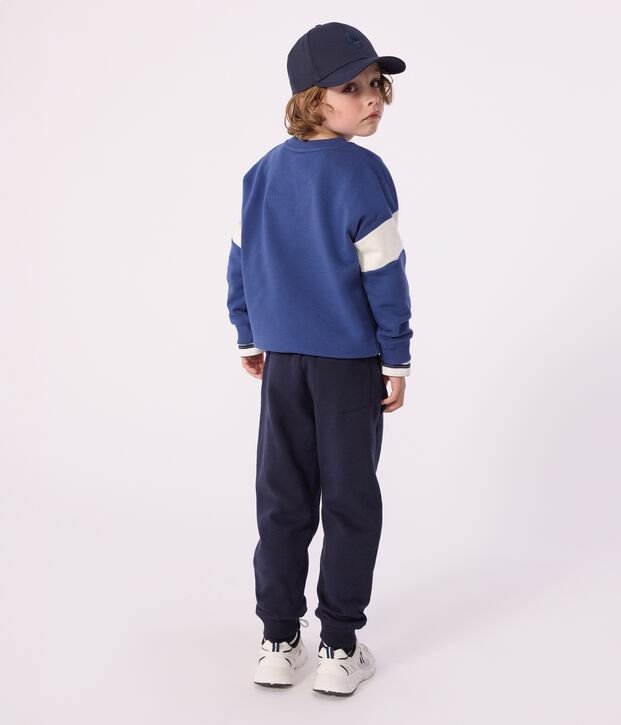 Children's plain cotton jogging bottoms SMOKING