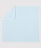 Babies' Ribbed Maternity Blanket FRAICHEUR blue/CONCRETE grey